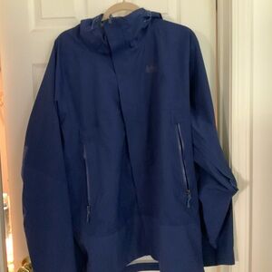 REI Blue Raincoat